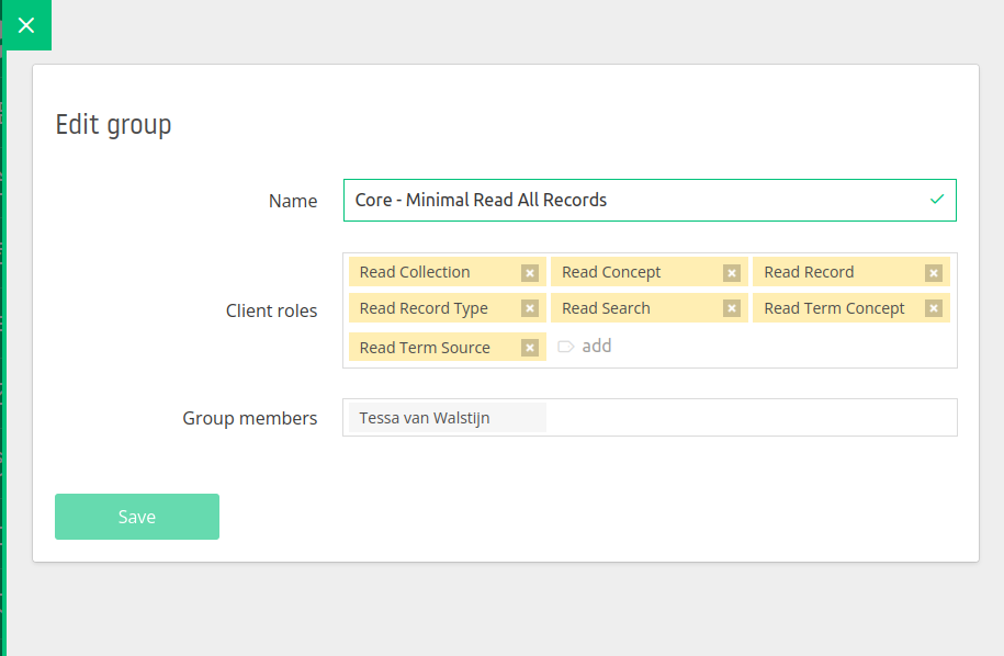 read all records group example